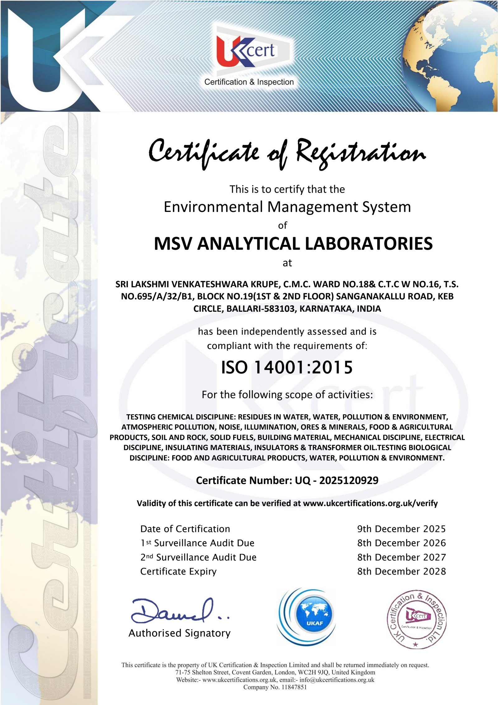 ISO 14001:2015